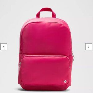 lululemon Everywhere Backpack 22L Metal Hardware Raspberry Coulis